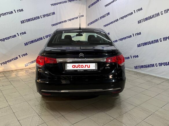 2014 Citroen C4 II, чёрный - вид 4