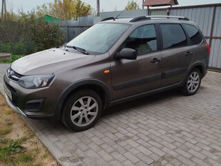 2017 Lada (ВАЗ) Kalina Cross II, коричневый, 470000 рублей, вид 3