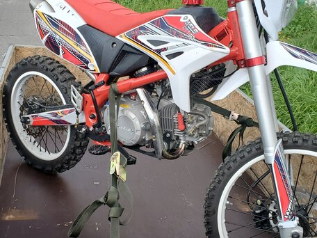 2021 Wels CRF 140, красный, 90000 рублей, вид 1