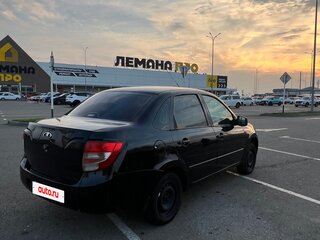 2014 Lada (ВАЗ) Granta I, чёрный, 380000 рублей, вид 4