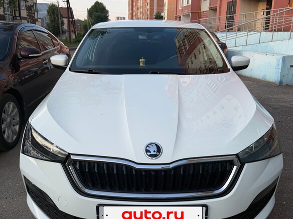 2022 Skoda Rapid II, белый - вид 1