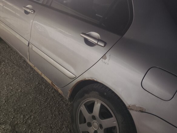 2006 Mitsubishi Lancer IX Рестайлинг, серебристый - вид 7