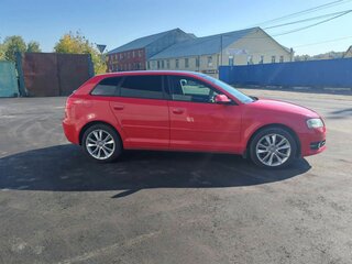 2012 Audi A3 II (8P) Рестайлинг 2, красный, 1050000 рублей, вид 4