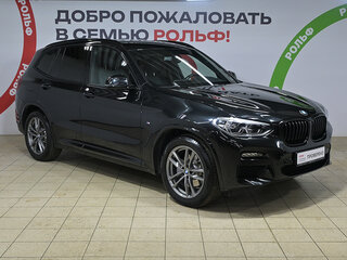 2020 BMW X3 20i xDrive III (G01), чёрный, 4470000 рублей, вид 3