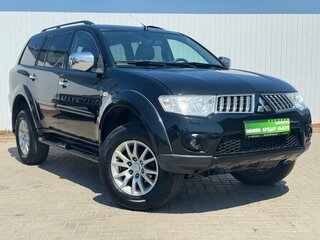 2012 Mitsubishi Pajero Sport II, чёрный, 1595000 рублей, вид 4