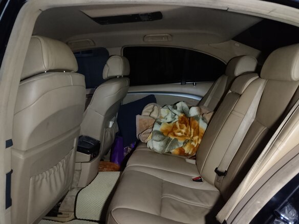 2004 BMW 7 серии 730d IV (E65/E66), чёрный, 780000 рублей - вид 9