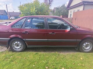 1991 Volkswagen Passat B3, красный, 150000 рублей, вид 3