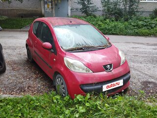 2007 Peugeot 107 I, красный, 280000 рублей, вид 2