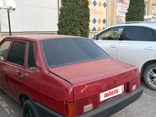 1996 Lada (ВАЗ) 21099, красный, 130000 рублей, вид 4