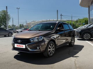 2018 Lada (ВАЗ) Vesta SW I, коричневый, 870000 рублей, вид 2