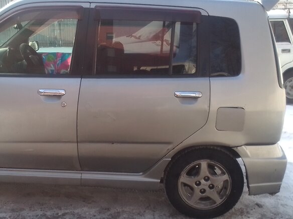 2000 Nissan Cube I Рестайлинг (Z10), серый, 190000 рублей - вид 5