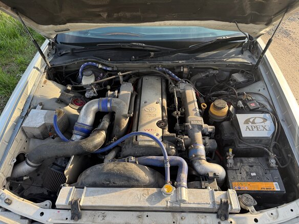 1999 Toyota Cresta V (X100) Рестайлинг, синий, 1300000 рублей - вид 12