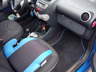 2013 Peugeot 107 I Рестайлинг 2, синий, 500000 рублей, вид 5