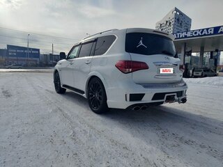 2015 Infiniti QX80 I Рестайлинг, белый, 3500000 рублей, вид 3