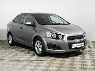 2012 Chevrolet Aveo II, серый, 499585 рублей, вид 3