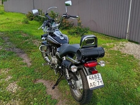 2024 Bajaj Avenger, чёрный, 200000 рублей, вид 1