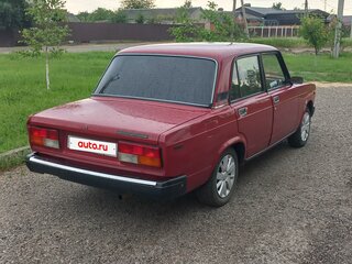 1997 Lada (ВАЗ) 2107, красный, 100000 рублей, вид 5