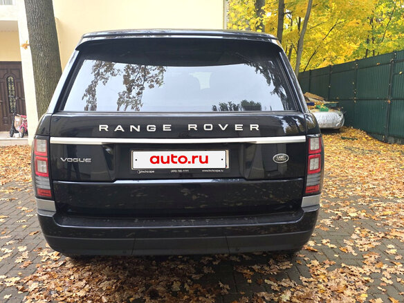 2014 Land Rover Range Rover Long IV, чёрный, 3700000 рублей - вид 4