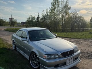 1999 Toyota Cresta V (X100) Рестайлинг, синий, 1300000 рублей, вид 4