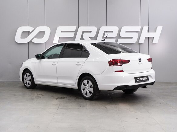 2021 Volkswagen Polo VI, белый, 1675000 рублей - вид 1