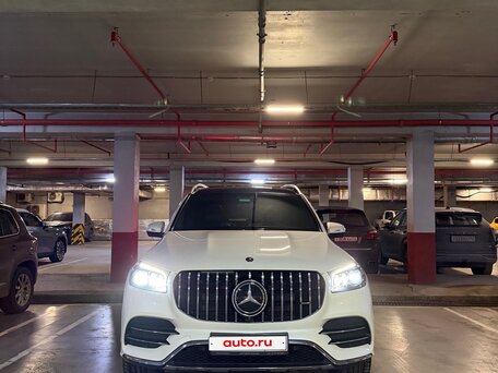 2021 Mercedes-Benz GLS 400 d II (X167), белый, 7090000 рублей, вид 5