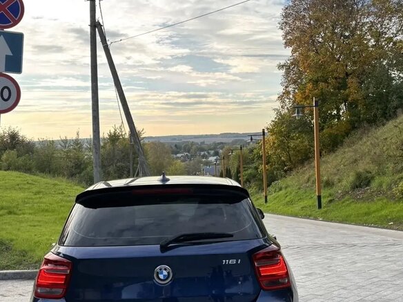 2014 BMW 1 серии 116i II (F20/F21), синий, 1250000 рублей - вид 4