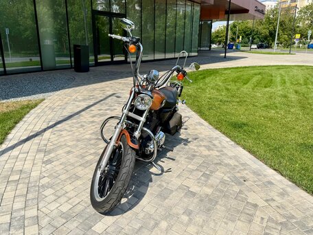 2008 Harley-Davidson XL1200, золотистый, 620000 рублей, вид 3