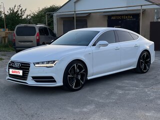 2015 Audi A7 I (4G) Рестайлинг, белый, 3390000 рублей, вид 3
