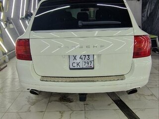 2005 Porsche Cayenne I (955), белый, 1200000 рублей, вид 5