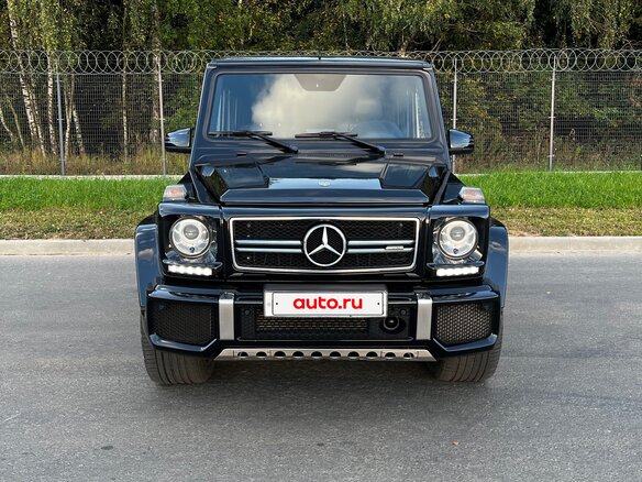 2016 Mercedes-Benz G-Класс AMG 63 AMG I (W463) Рестайлинг 3, чёрный, 9900000 рублей - вид 1