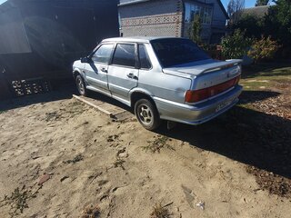 2001 Lada (ВАЗ) 2115, серебристый, 85000 рублей, вид 5