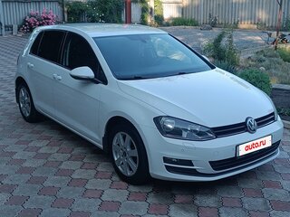 2013 Volkswagen Golf VII, белый, 1200000 рублей, вид 3