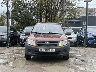 2013 Lada (ВАЗ) Granta I, красный, 189000 рублей, вид 2