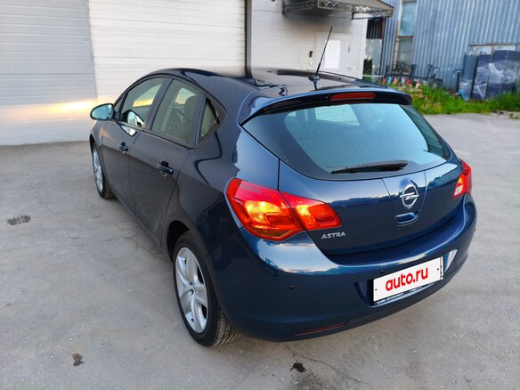 2012 Opel Astra J, синий, 785000 рублей - вид 5