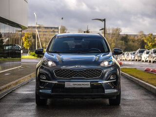 2019 Kia Sportage IV Рестайлинг, синий, 2349777 рублей, вид 4