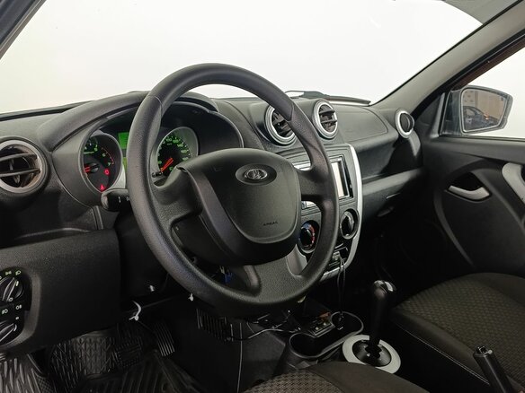 2015 Lada (ВАЗ) Granta I, чёрный, 540000 рублей - вид 8