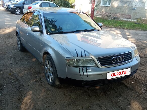2000 Audi A6 II (C5), белый, 280000 рублей