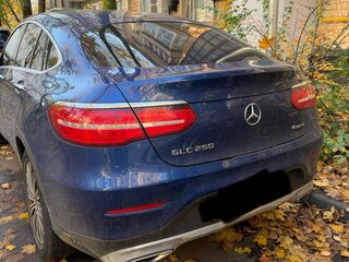 2017 Mercedes-Benz GLC Coupe 250 I (C253), синий, 4500000 рублей, вид 2