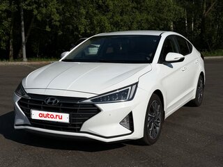 2019 Hyundai Elantra VI (AD) Рестайлинг, белый, 1750000 рублей, вид 1