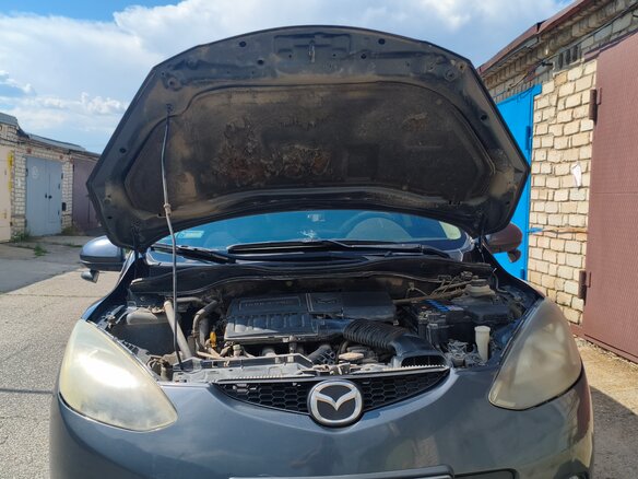 2009 Mazda 2 II (DE), серый, 575000 рублей - вид 18