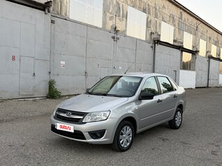 2017 Lada (ВАЗ) Granta I, серебристый, 485000 рублей, вид 1