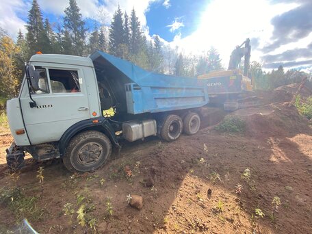2001 КамАЗ 5511, серый, 650000 рублей, вид 4