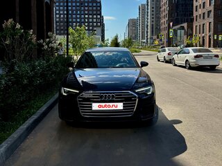 2019 Audi A6 40 TDI V (C8), синий, 3490000 рублей, вид 2