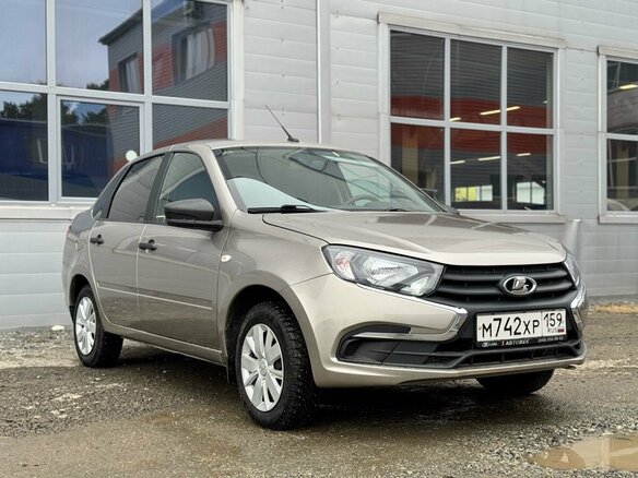 2020 Lada (ВАЗ) Granta I Рестайлинг, серебристый, 589000 рублей - вид 4