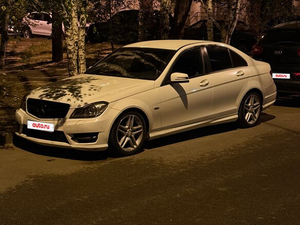 2012 Mercedes-Benz C-Класс 180 III (W204) Рестайлинг, белый, 1250000 рублей - вид 5