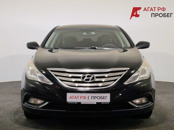 2012 Hyundai Sonata VI (YF), чёрный - вид 1