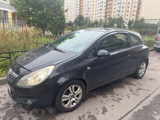 2007 Opel Corsa D, чёрный, 290000 рублей, вид 4