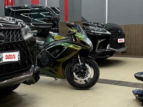 2007 Suzuki GSX-R 600, зелёный, 530000 рублей, вид 2