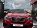 2017 BMW X4 28i I (F26), красный - вид 2