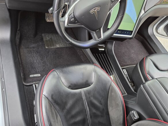2014 Tesla Model S S85 I, серебристый, 2200000 рублей - вид 8